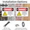 Signmission Hazardous Materials Handle With Care Danger Sign, Plastic, 10in W x 7in L, 2PK OS-2PACK-DS-P-710-L-1316 - alternate 8